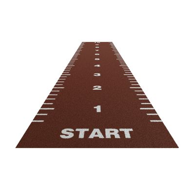 ISO9001とISO14001認証された高密度合成芝生体育館床