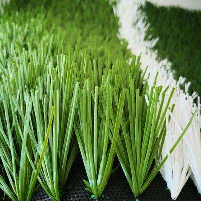 20縫/m 縫合率 55mm サッカー場のための人工芝 合成芝