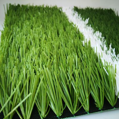 20縫/m 縫合率 55mm サッカー場のための人工芝 合成芝