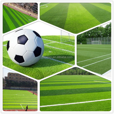 サッカーの合成芝 簡単に設置できる人工芝