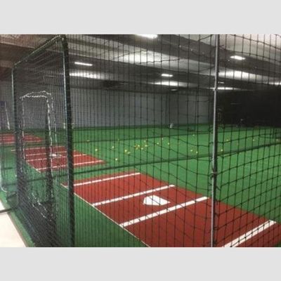 野球用合成芝生 レッド バッティングマット 12' X 6' 住宅用バッティング練習パッド