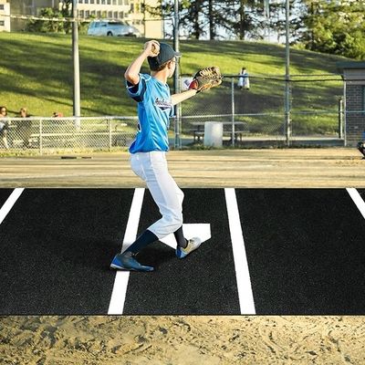 野球とソフトボールの練習を最適にする 15mm スタイルの高さ ポータブル バッティングマット