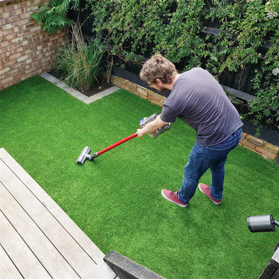 庭の背景とペットのための天然に見える人工草 2m/4m*25m 3/8inch Guage