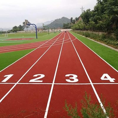 10mm-15mm 高さ 赤色 人工草 バドミントン ランニング・ウェイ・トラック スポーツ バドミントン