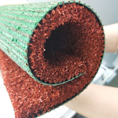 10mm-15mm 高さ 赤色 人工草 バドミントン ランニング・ウェイ・トラック スポーツ バドミントン