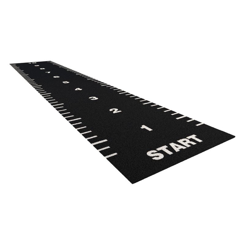 15mm スタイルの高さ スポーツ用人工草とカスタマイズされたロゴのジムスレードフロア