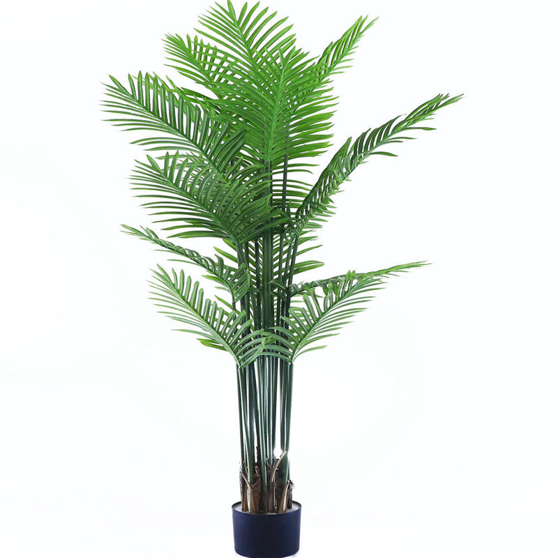 現代の木造人工植物のためのカスタマイズされたサポート ドレロム家庭装飾 プラスチックポット
